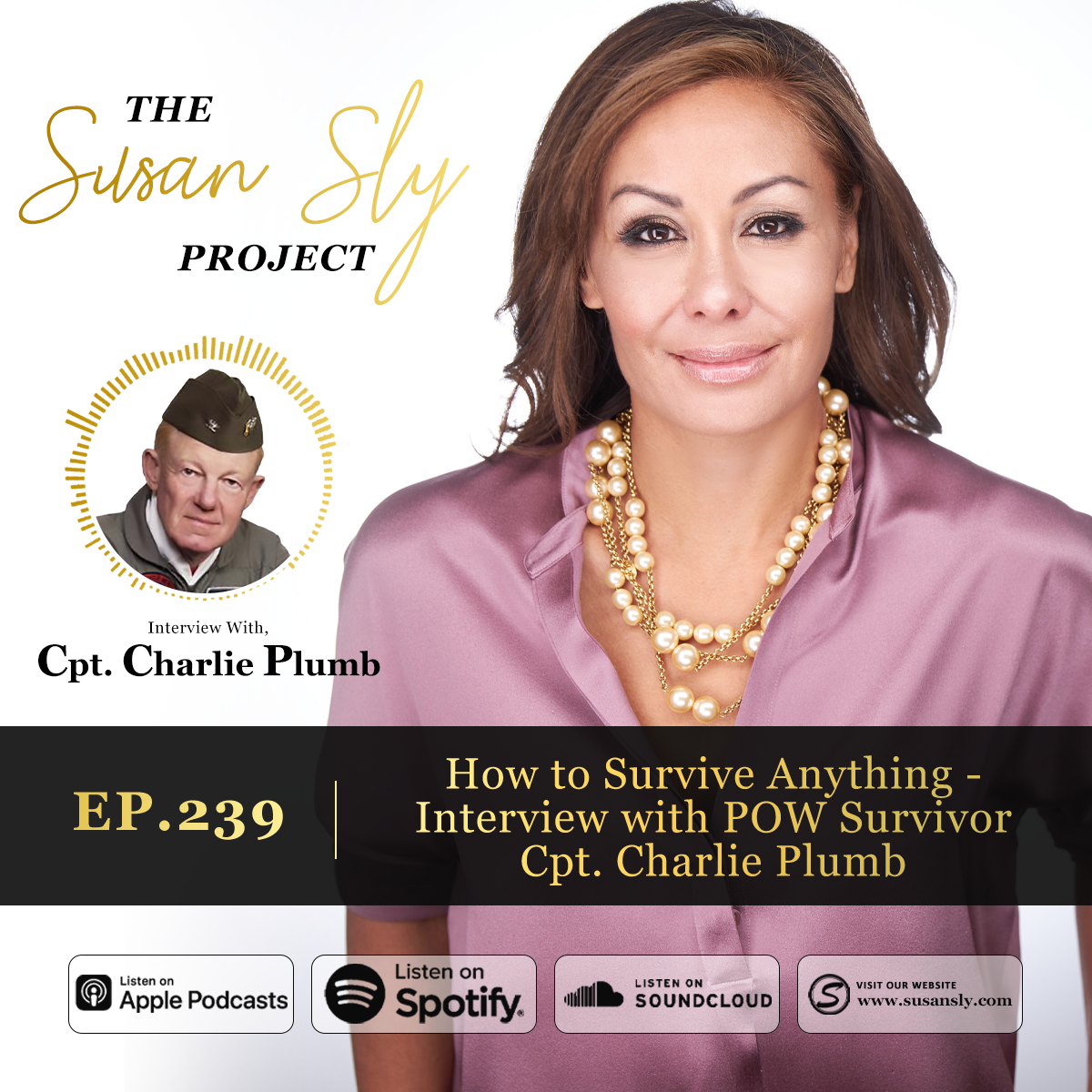 239. How to Survive Anything – Interview with POW Survivor Captain Charlie Plumb