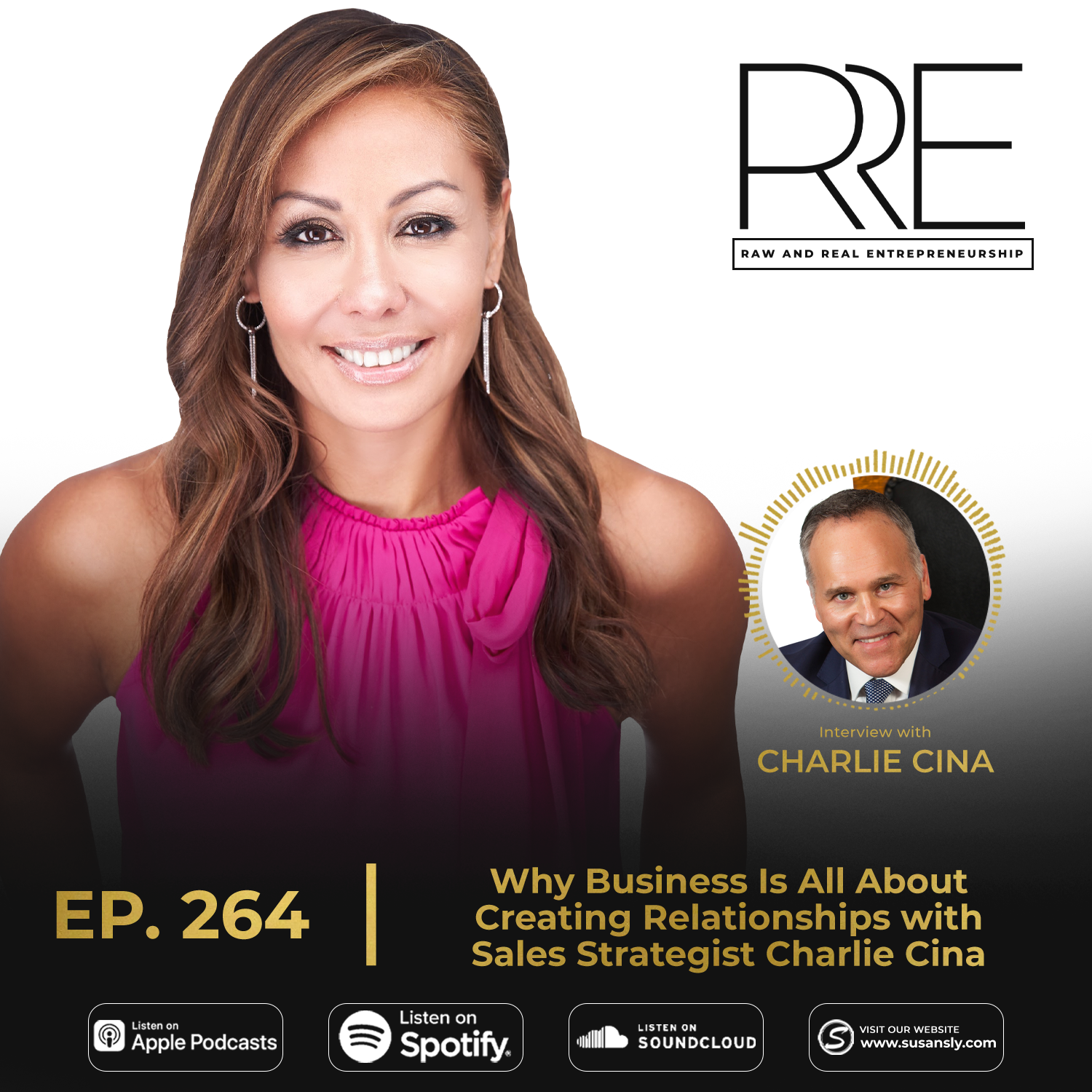 264.  Why Business Is All About Creating Relationships with Sales Strategist Charlie Cina